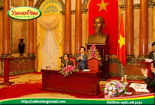 Sự kiện này do Phó chủ tịch nước - bà Nguyễn Thị Doan chủ trì