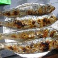 Cá trích nướng rất thơm ngon