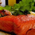 Món cá hồi nướng cam