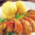 Đùi gà nhồi thịt chiên giòn