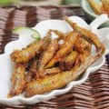 Cá chiên mắm tỏi ngon tuyệt vời.