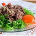Nộm rau muống thịt bò ngon tuyệt.