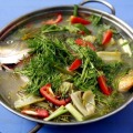 Cách nấu món cá chép om dưa