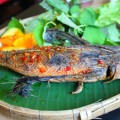 Cá tắc kè nướng