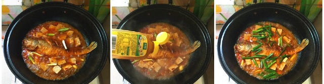 Các bước làm món cá kho đậu phụ