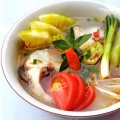 Canh chua cá hồi
