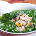 Canh cá rô đồng nấu rau cải