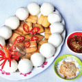 Cơm vắt khô cá dứa là món ăn chế biến cự kỳ đơn giản và ngon miệng