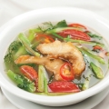 Canh cá rau cần