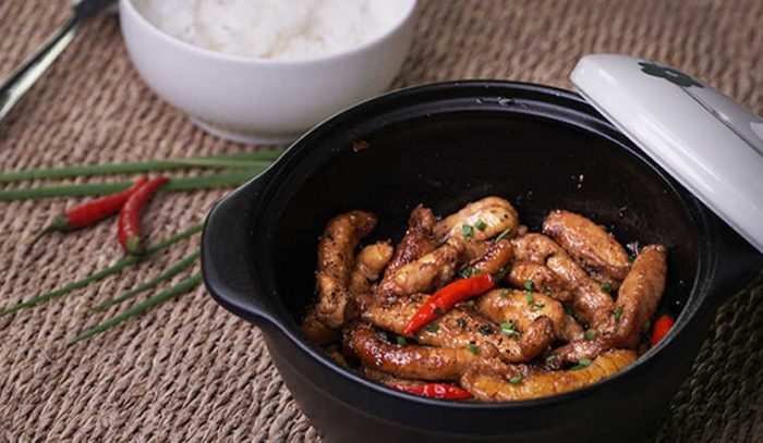 Món cá trứng kho tiêu thơm ngon