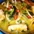 Hấp dẫn canh cá dọc mùng ngon hết ý