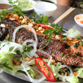 Cá lóc quay nước cốt dừa béo ngậy thơm ngon