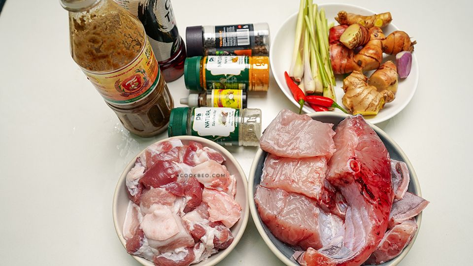 Chuẩn bị nguyên liệu đầy đủ để chế biến món ăn ngon nhất