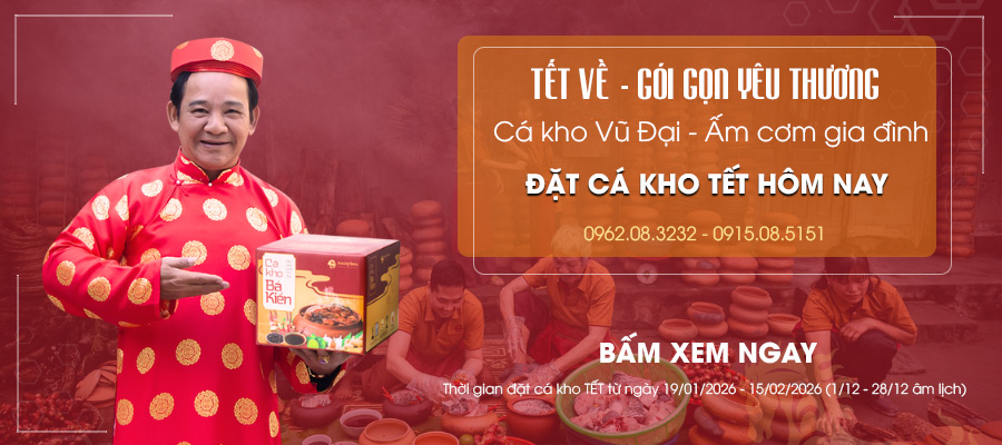 Cá kho Vũ Đại Tết 2026